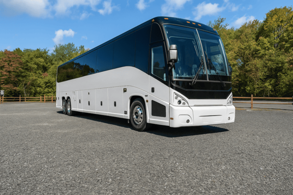 Coach Bus Mobile 56 Passenger Charter Bus