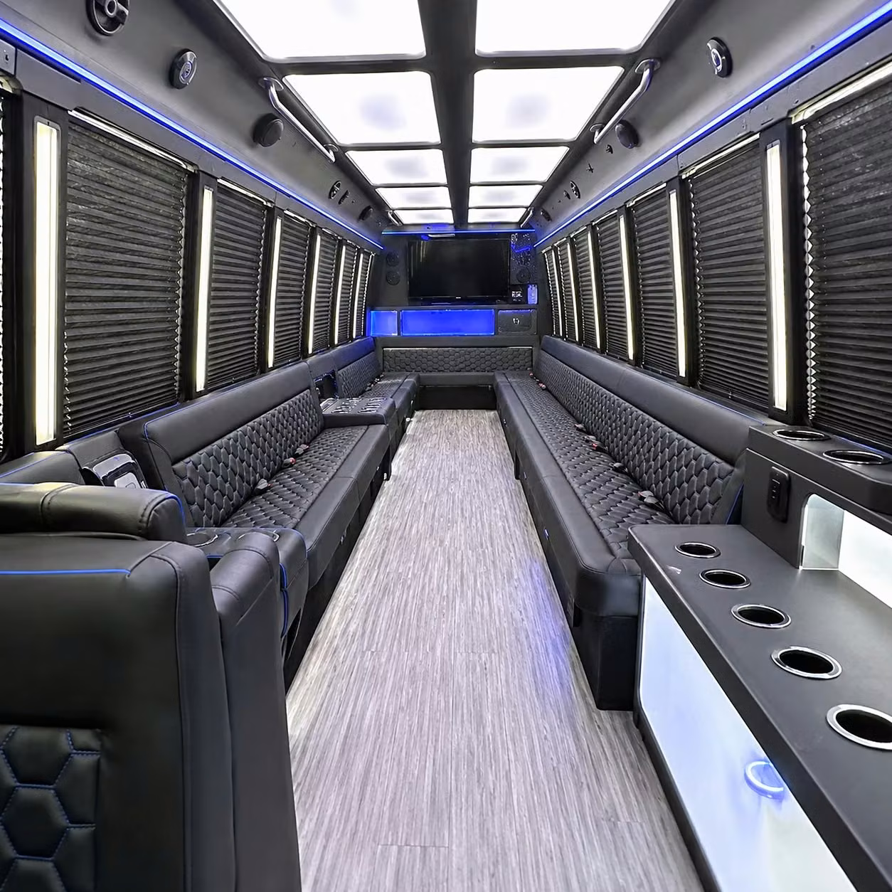 party bus interior